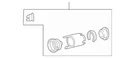 Genuine Mercedes-benz Reverse Warning Device 463-822-01-00. Fixed Price $156.21.