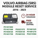 2016 - 2023 Volvo Srs Module Reset Service. Fixed Price $49.99.