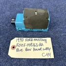 F0ZF-14B165-AB Oem Used 90 Ford Mustang Blue Box Srs Power Supply Module Factory. Fixed Price $60.00.