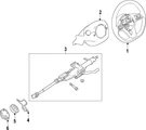 Genuine Nissan Steering Wheel 48430-9HF4C. Fixed Price $390.21.