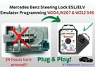 Mercedes Electronic Steering Lock Esl Elv Emulator Programming W204 W207 W212.. Fixed Price $130.00.