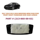 2017 18 19 2020 Mercedes-benz E400 E300 Right Side Dash Airbag 213-860-00-02. Fixed Price $100.00.