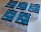 (5) Csp 100CT Plastic Standard Card Box Piece Slide Design Nip New 2PS100. Fixed Price $8.99.