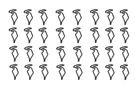 30 Vintage Door Panel/trim Clips! For All 1960-70'S Mopar Dodge Body Etc. Fixed Price $38.00.