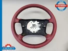 Bmw Z3 Roadster Steering Wheel 4 Spoke Red Leather 96-99 Oem Worn. Fixed Price $154.97.