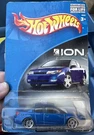 Hot Wheels Saturn Ion Quad Coupe 1:64 Blue Diecast Car- Unopened- 2002. Fixed Price $17.99.