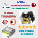 Acura Srs Restraint Module Reset Crash Data Clearing Service. Fixed Price $34.99.