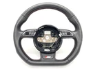 2013 2017 Audi S5 Black Leather Red Stitching Flat Bottom Steering Wheel Oem. Fixed Price $347.09.