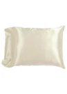 Yala Natural Creamy White Silk Charmeuse Standard Pillowcases - Pair. Fixed Price $115.00.