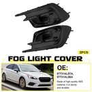 Black Front Bumper Fog Light Covers Bezel For 2018-2019 Subaru Legacy Left Right. Fixed Price $45.99.