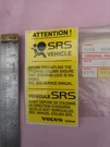 Volvo Srs Decal (sticker) Nos.. Fixed Price $13.13.