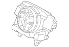 Genuine Volvo Steering Column Switch Housing 32350376. Fixed Price $293.53.