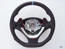 Bmw X5 E70 X6 E71 Nappa Leather Ergonomic Inlays Heated Shift Flat Bottom Blue. Fixed Price $399.00.