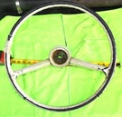 Gm Original Steering Wheel 1960-66 C-10 Truck Impala Bel Air ? 17 Inch. Fixed Price $100.00.