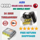 Audi Crash Data Reset Srs Restraint Module Reprogram Service. Fixed Price $38.99.
