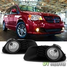 2011-2017 Dodge Grand Caravan Bumper Fog Lights Driving Lamps+switch Left+right. Fixed Price $40.99.