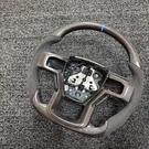 Steering Wheel Blue Stripe W/heated Ford F150 Raptor 2015- 2020 Carbon Fiber. Fixed Price $441.00.