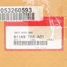 Honda Slide Assy Part Number 81169-TR6-A01. Fixed Price $130.99.