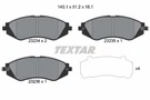 Textar 2323401 Brake Pad Set, Disc For Buick (sgm), Chevrolet, Daewoo, Holden. Fixed Price $38.60.