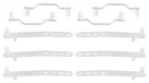 1966-70; Mopar B-body; Engine Wiring Strap; Set. Fixed Price $14.99.
