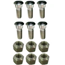 (6) Front Wheel Lug Stud Nut Set C5NN1107F Fits Ford Naa 600 800 2000 4000 4030. Fixed Price $25.26.