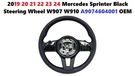 2019 21 22 23 24 Mercedes Sprinter Black Steering Wheel W907 W910 A9074604001. Fixed Price $175.00.