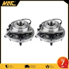 Pair Front Bearing & Hubs For 2007-2010 Jeep Wrangler 5 Bolt; 4-WHEEL Abs. Fixed Price $74.99.