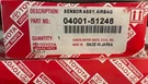 Toyota Sensor Assembly Oem 04001-51248. Fixed Price $89.99.