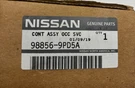 Nissan Genuine Parts 98856-9PD5A Control Assembly-occupant Sensor 988569PD5A. Fixed Price $44.72.
