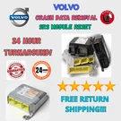 Volvo Srs Restraint Module Reset Crash Data Clearing Service. Fixed Price $49.99.