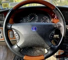 Saab Original Og 9-3, 9-5 Wood And Leather Steering Wheel. Fixed Price $250.00.