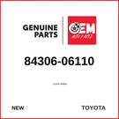 Genuine 2006-2011 Toyota Camry Clock Spring 84306-06110. Fixed Price $186.00.