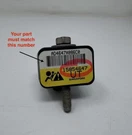Chevy Tahoe Silverado Yukon Escalade Front Sensor Oem 15854647. Fixed Price $44.00.