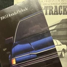 1983 Honda Prelude Brochure 80S Road & Track Review Reprint Incl. Automotive. Fixed Price $30.00.