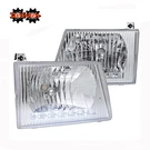 Ford Econoline Van 92-2006 Chrome Housing Headlight W/led Clear Lens Lamps. Fixed Price $109.99.