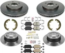 Toyota Avalon 2000-04 Performance Carbon Disc Brake Rotors Pads. Fixed Price $371.00.