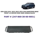 2020-2025 Mercedes-benz Glb 250 Driver Knee Airbag Black 247 860 30 00 9051. Fixed Price $200.00.
