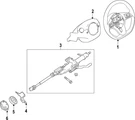 Genuine Nissan Steering Wheel 48430-9HF4C. Fixed Price $357.09.