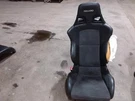 2008 Mitsubishi Lancermit Black Leather Driver Left Side Front Bucket Seat Trm X. Fixed Price $575.00.