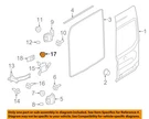Ford Oem 99-23 C-max Back Door Components-housing Nut W520201S442. Fixed Price $16.99.