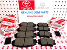 2010-2018 Toyota RAV4 Xle &limited Front And Rear Brake Pads Genuine Oem Part. Fixed Price $102.59.