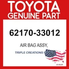 Toyota Genuine 6217033012 Safety Device Assy Curtain Shield Rh 62170-33012 Oem. Fixed Price $596.39.