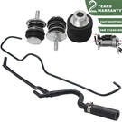 5X Air Suspension Compressor Bracket Mount Kits Pipes For Vw Touareg Porsche. Fixed Price $46.69.