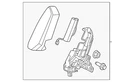 Genuine Nissan 2021-2023 Rogue Bolster 88610-6RA0A. Fixed Price $509.48.