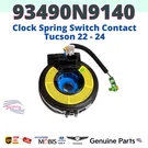 Genuine Oem Hyundai Kia Clock Spring Switch Contact Tucson 22 - 24 93490N9140. Fixed Price $95.06.