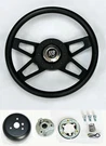 1969-1993 Buick Riviera Skylark Gs 13 1/2 Black 4 Spoke Steering Wheel. Fixed Price $159.39.