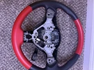 2019 Toyota 86 Trd Oem Steering Wheel Black Red Leather. Fixed Price $160.00.