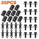 35PCS For Mercedes-benz Engine Under Cover Splash Shield M6 Bolts U-nut Clips. Fixed Price $11.98.