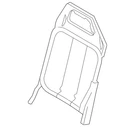 Genuine Ford Seat Back Frame F8UZ-1561019-BA. Fixed Price $181.97.