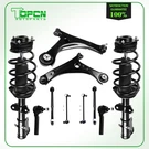 For 2009-2014 Volkswagen Routan Front Struts + Control Arms Sway Bar Tie Rod. Fixed Price $242.02.